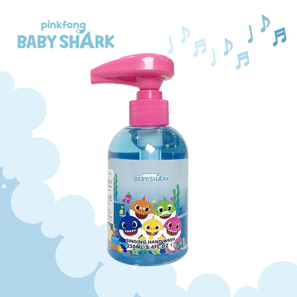 Pinkfong Babyshark Baby Hand Wash 250ml With Baby Shark Melody Kr Shopee Malaysia