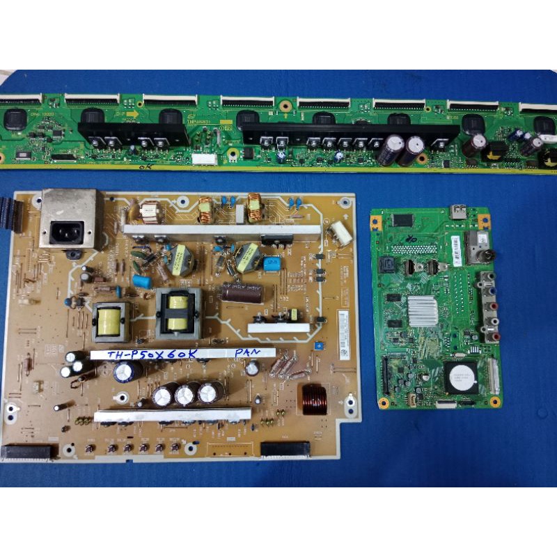 Panasonic Th-p50x60k Power Supply System Board Buffer Board Main Board