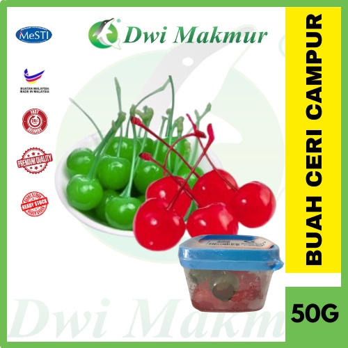 Buy Dwi Makmur Buah Ceri Campur Mixed Cherry 50g Seetracker Malaysia