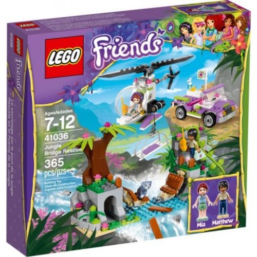 『KuchingBrick』LEGO 41036 FRIENDS Jungle Bridge Rescue