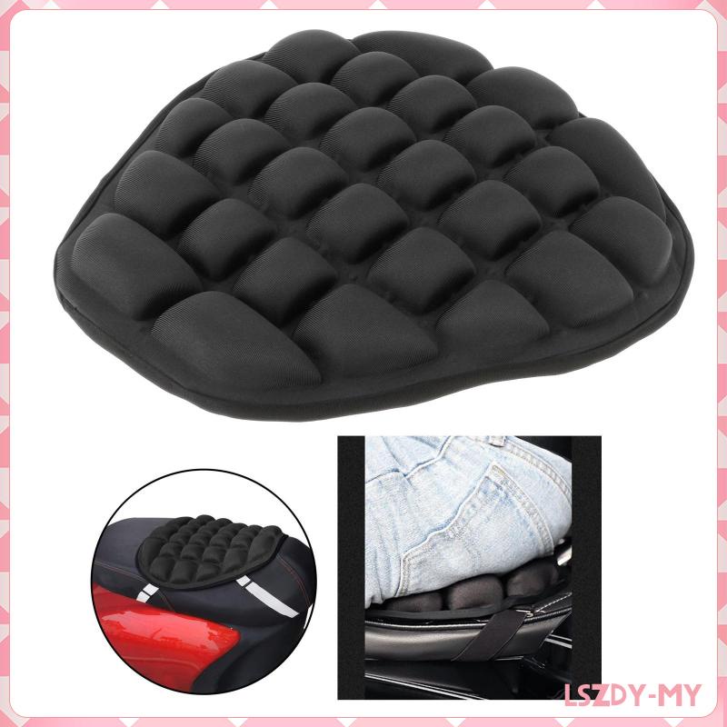 Air Motorcycle Seat Cushion Pad Pressure Relief Compatible with Cruiser Sport and Most Seats of Sport Touring 