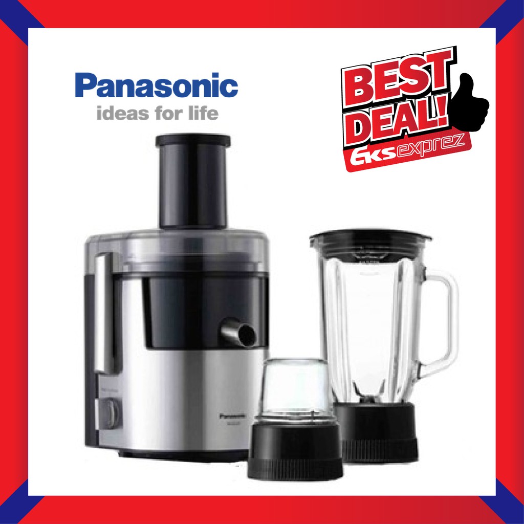 Panasonic 3in1 Juicer Blender 1.5L Juice Jug MJDJ31SSL Shopee Malaysia