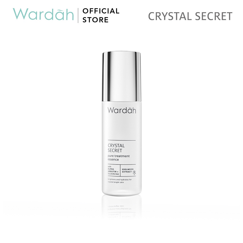 Wardah Crystal Secret Pure Treatment Essence 100ml | Shopee Malaysia