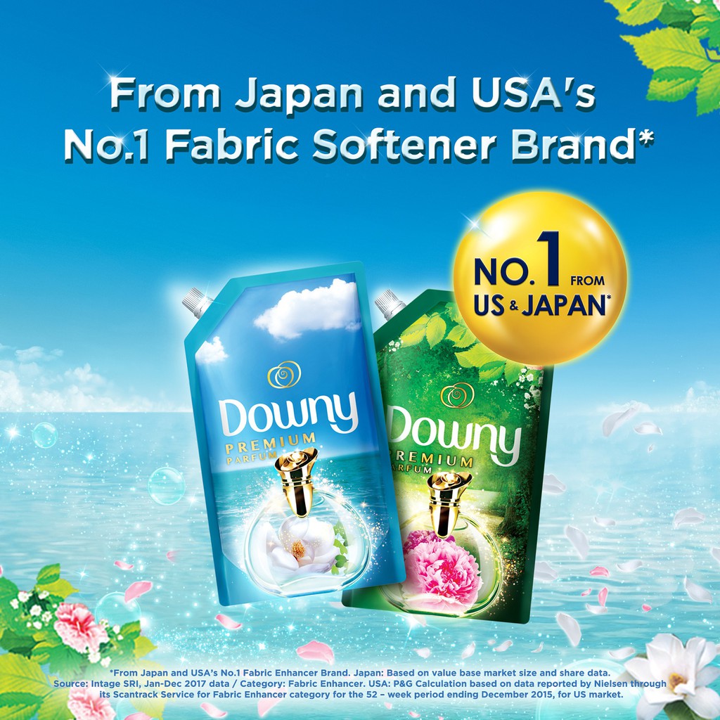 Downy Premium Parfum Secret Garden 800ml Shopee Malaysia