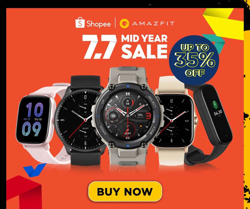 xiaomi amazfit shopee
