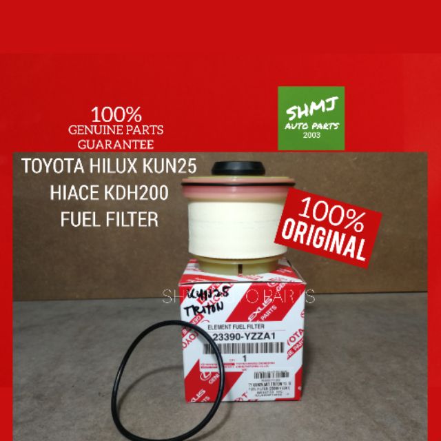 TOYOTA HILUX VIGO KUN25 FUEL FILTER ORIGINAL Shopee Malaysia