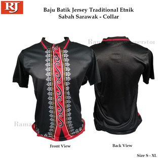 HOT Wholesale Baju  batik  jersey traditional etnik sabah 