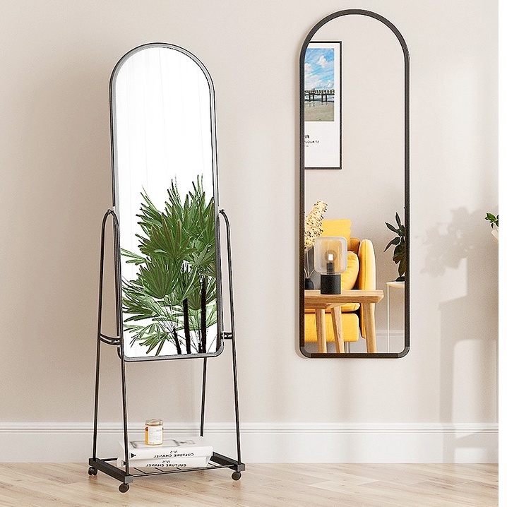 Deko Full Length Mirror Standing, Long Mirror With Stand Ikea
