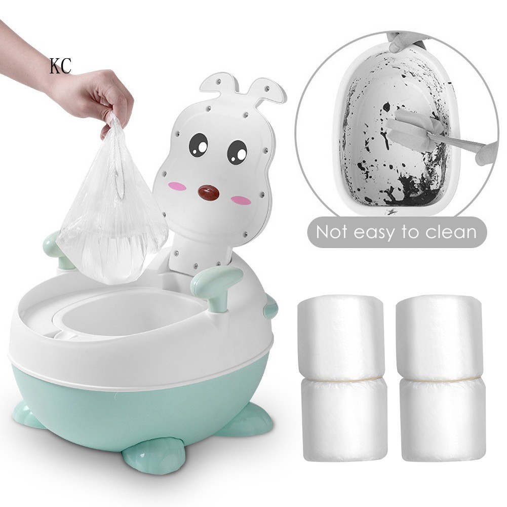 Kc 100pcs 10 Rolls Disposable Baby Kids Potty Chair Bag Toilet Seat Liner Pouch Shopee Malaysia