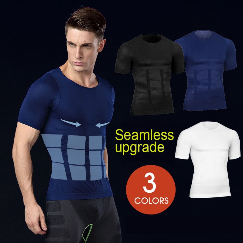mens slimming tee shirts