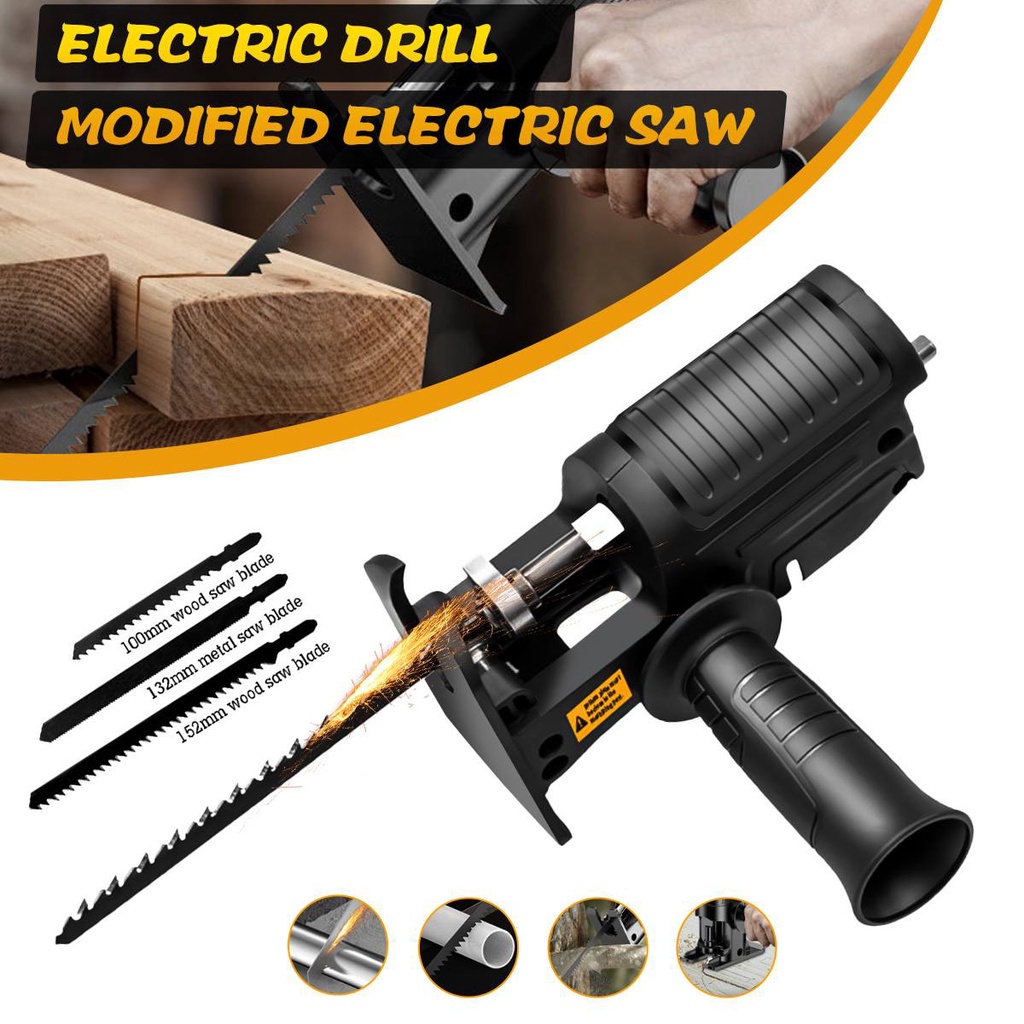 Cordless Reciprocating Saw Electric Drill Modified Electric Saws Accessory Electric