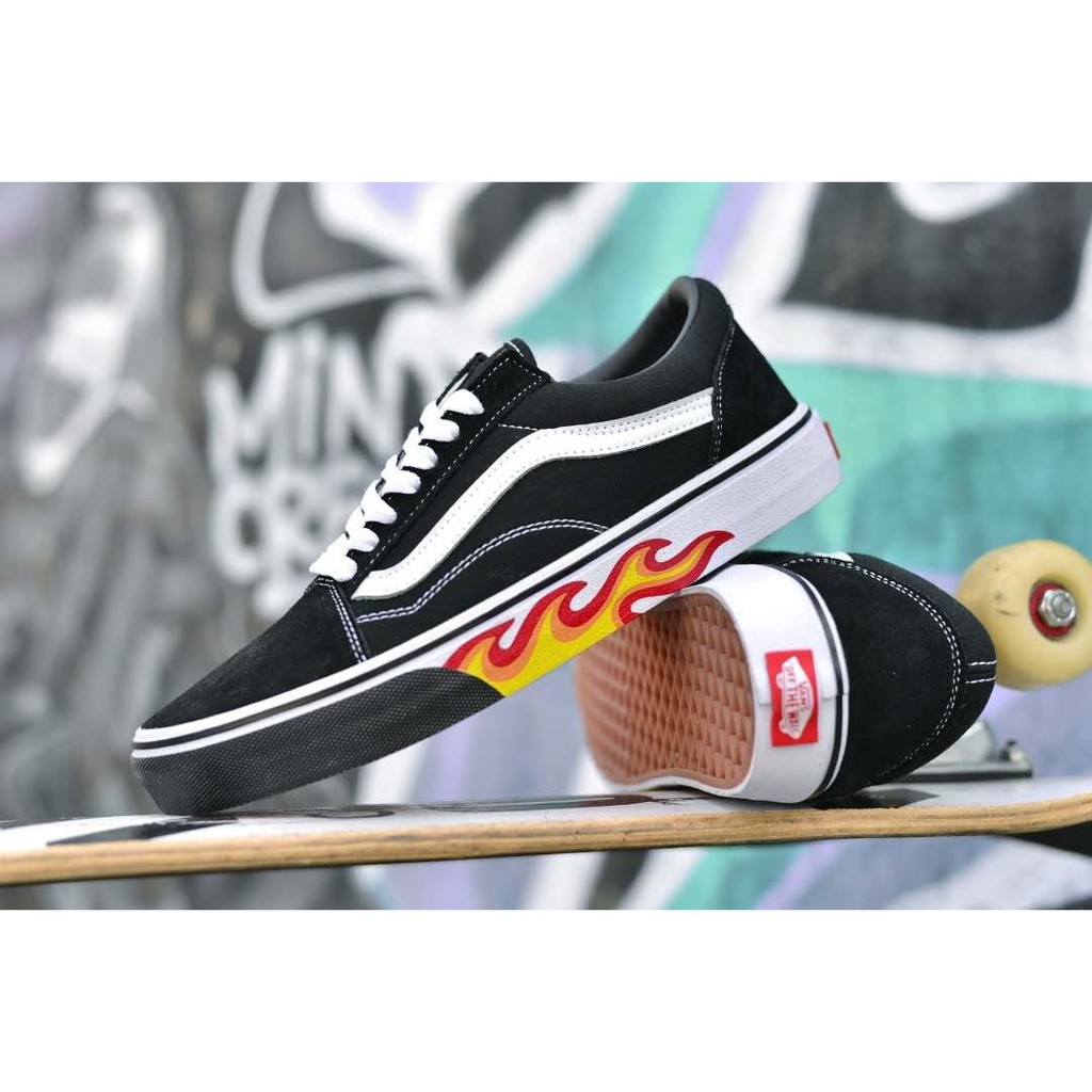 vans x thrasher low