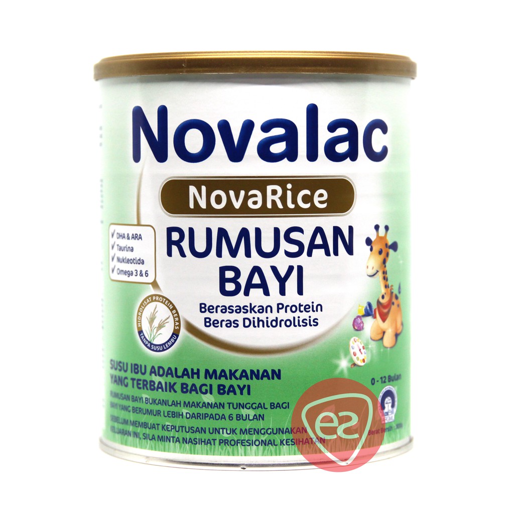 (01/2022) NOVALAC NOVARICE RUMUSAN BAYI (0 - 12 BULAN ...