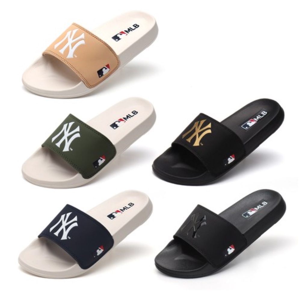 [MLB] MLB New York Yankees Sand Slippers 100 Genuine Shopee Malaysia