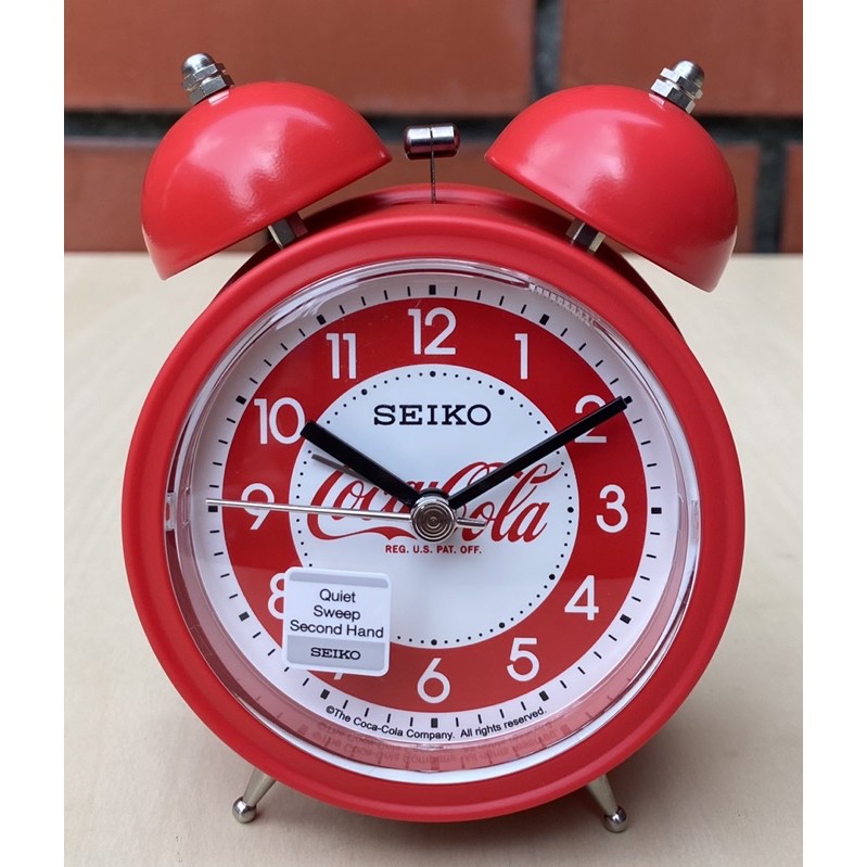 Seiko The COCA-COLA collection Deux Bell Alarm Clock QHK905R | Shopee  Malaysia