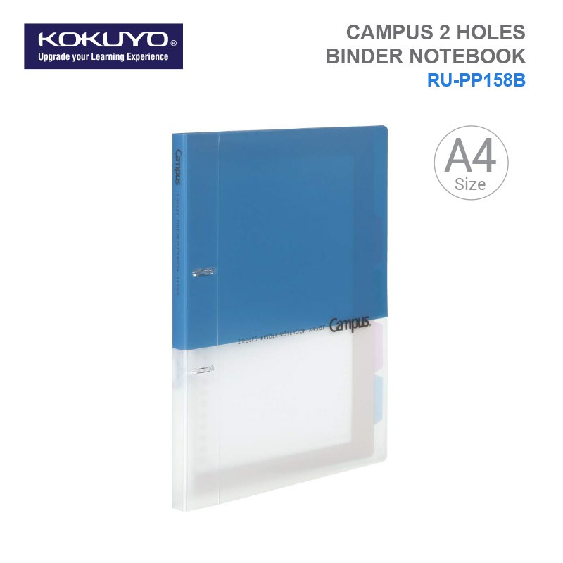 Kokuyo Campus 2 Holes Binder Notebook A4 ( Refillable ) Shopee Malaysia
