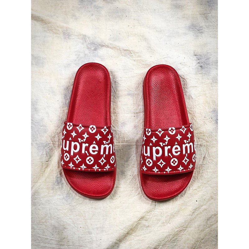supreme lv slippers