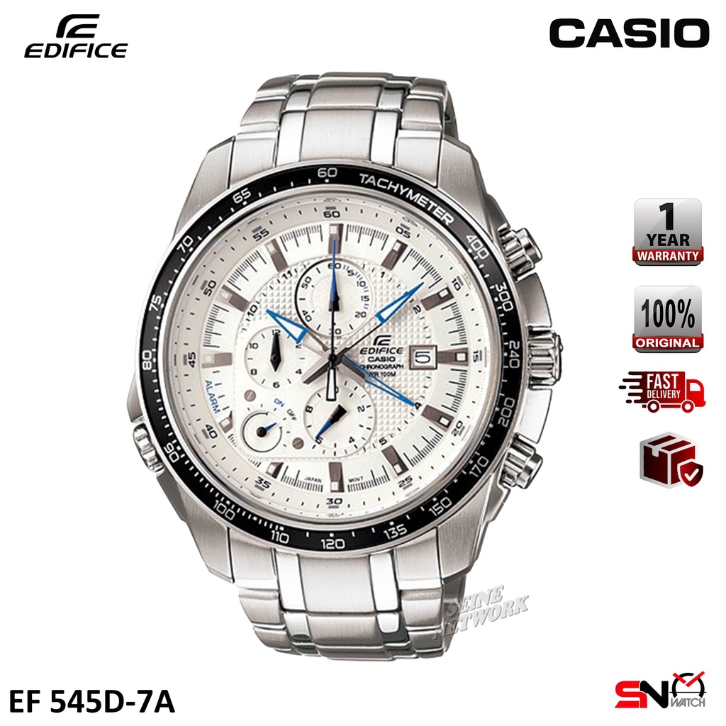 casio edifice alarm watch