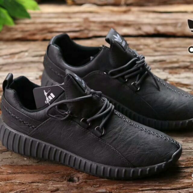 yeezy leather shoes