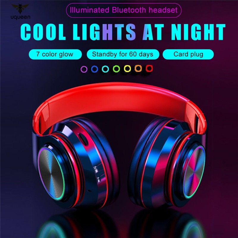 bluetooth rgb headset