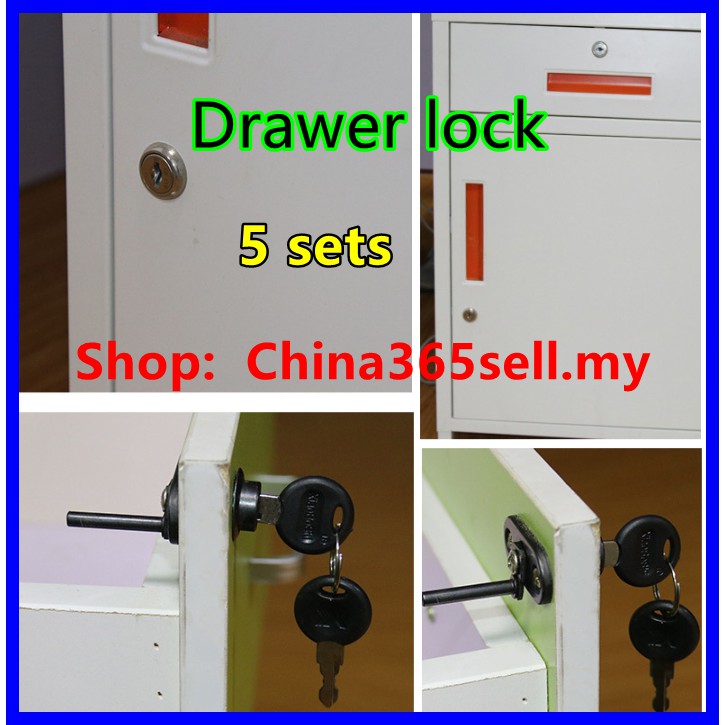 Desk Triple Drawer Lock File Cabinet Lock A Lock Multi Drawer Lock