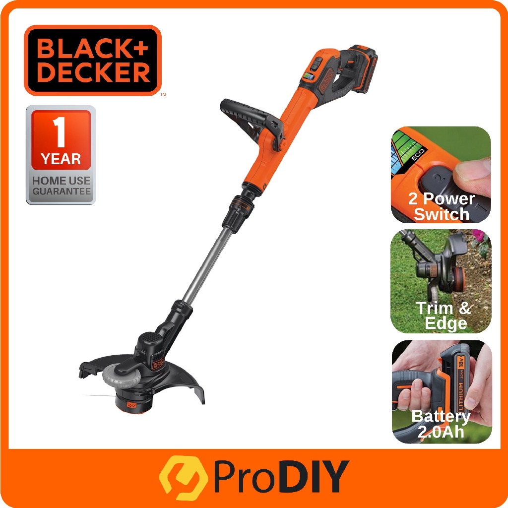 black and decker 18v string trimmer