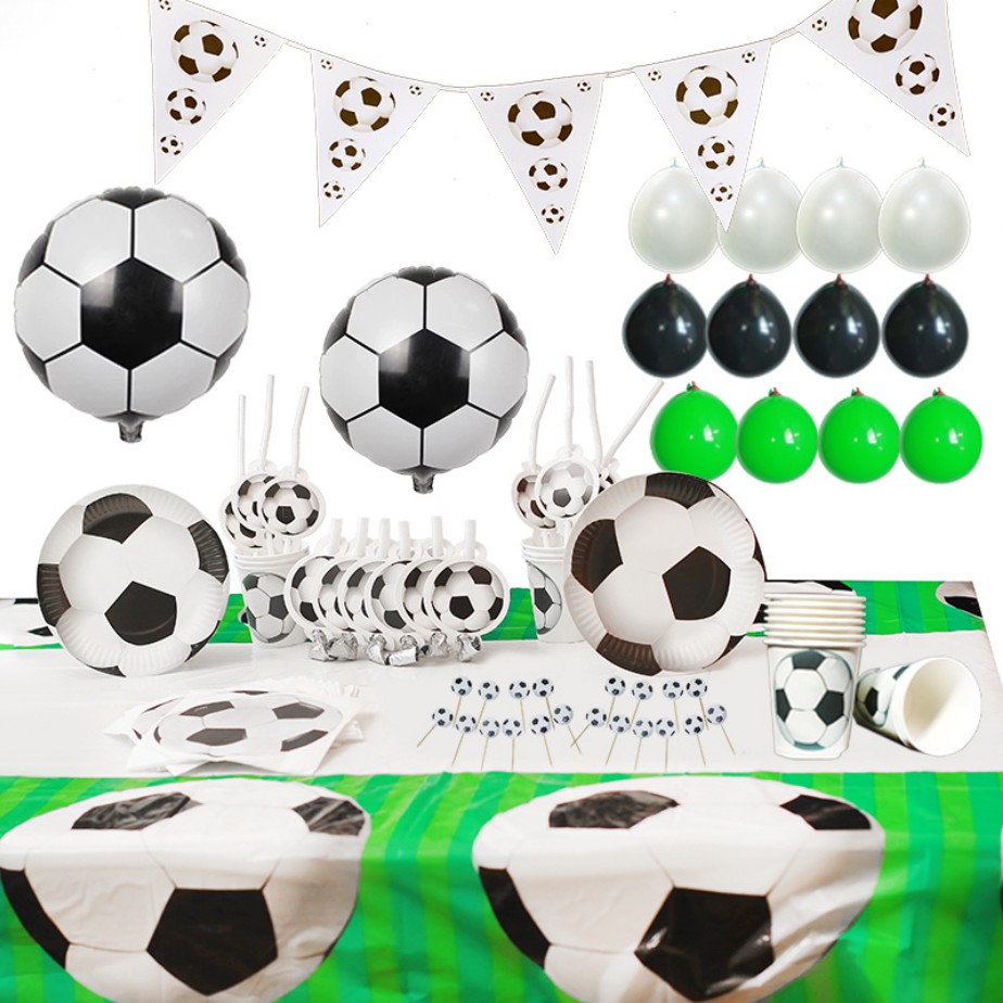 Football Theme Birthday Party Supplies Cups Plates Tableclothe