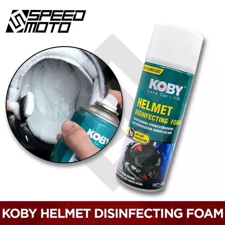 Koby Disinfecting Helmet Washing Foam Anti Fog Anti Rain Helmet