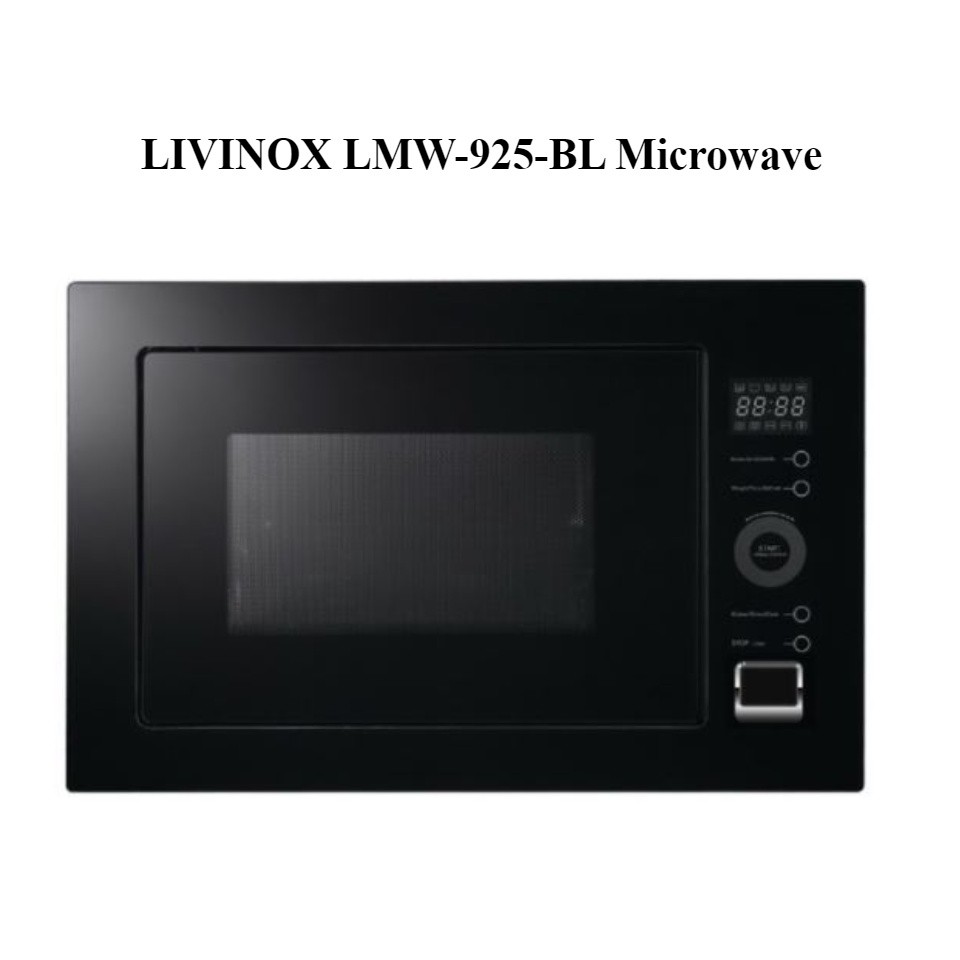 Livinox LMW-925-BL Built In Microwave Oven