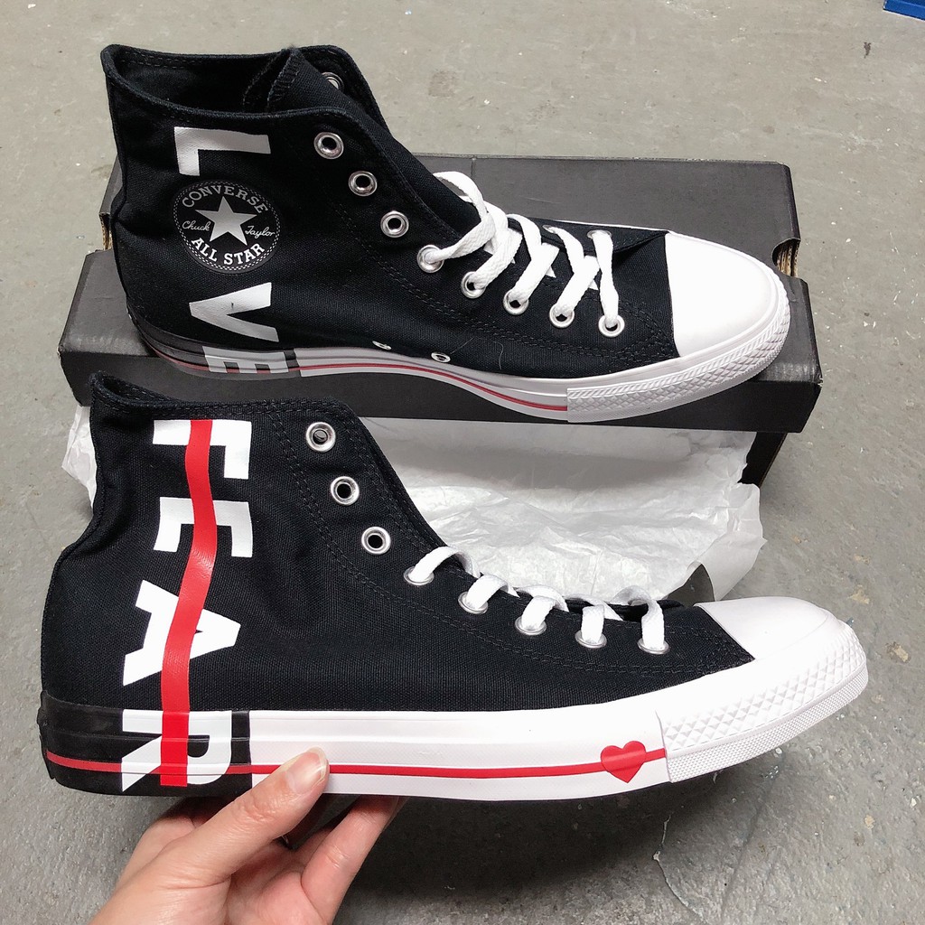 converse all star fear love