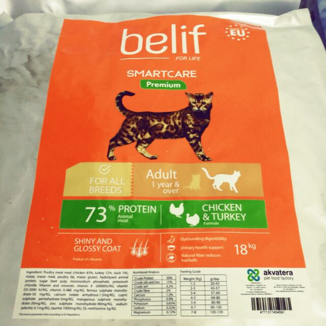 belif cat food