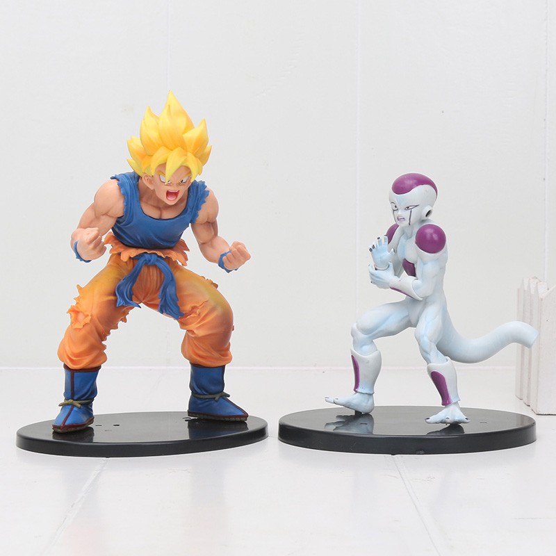 11 14cm Dragon Ball Z Dramatic Showcase Frieza Son Goku Pvc Action Figure Toys Shopee Malaysia