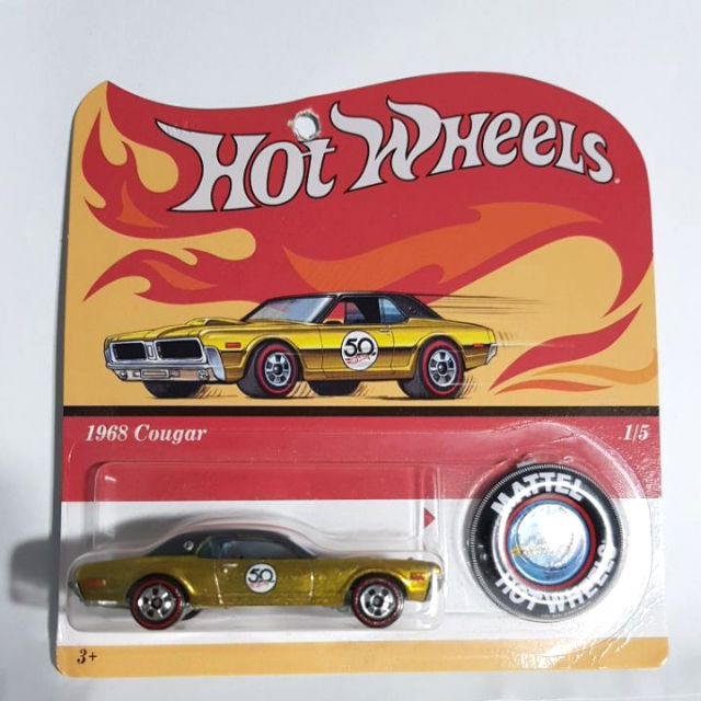 hot wheels 1968 cougar