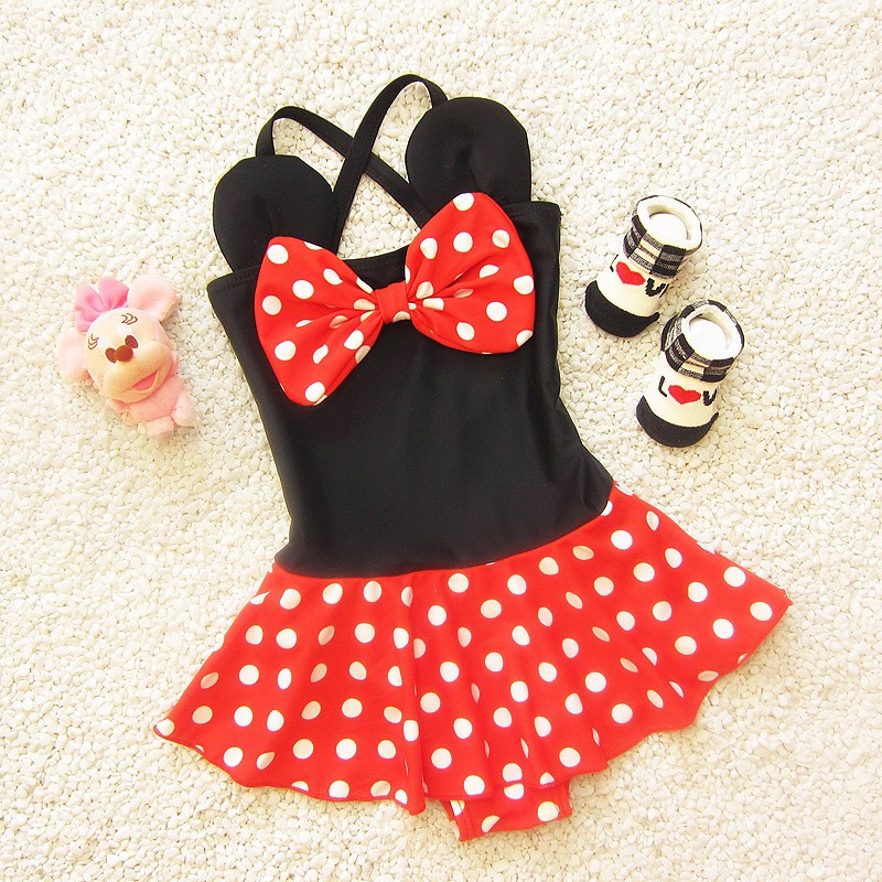 minnie mouse baby bathing suit