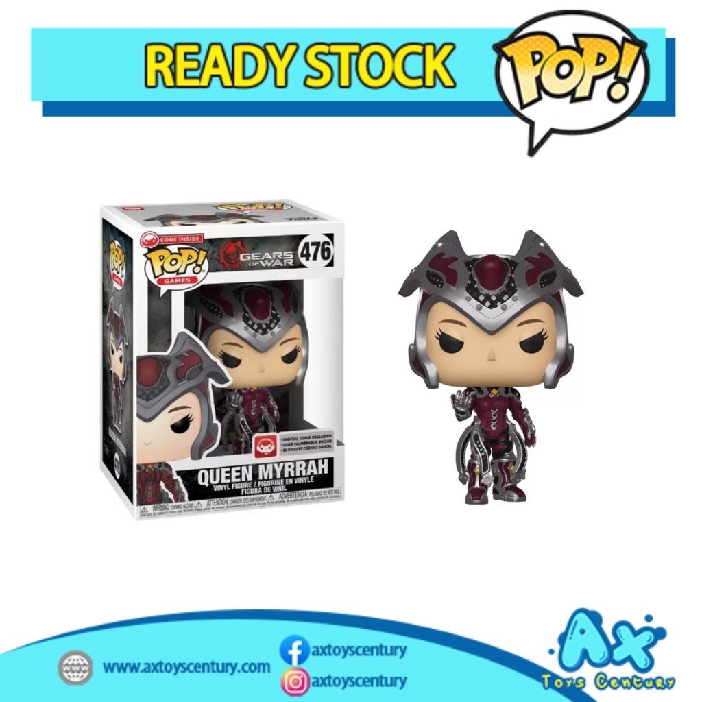Funko Pop! Games: Gears of War - Queen Myrrah #476 100% Genuine