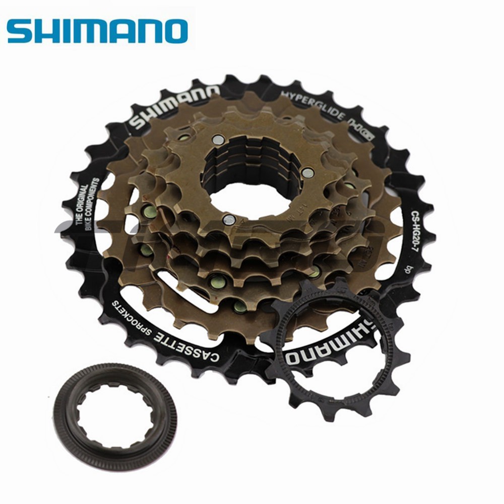 7 speed shimano cassette