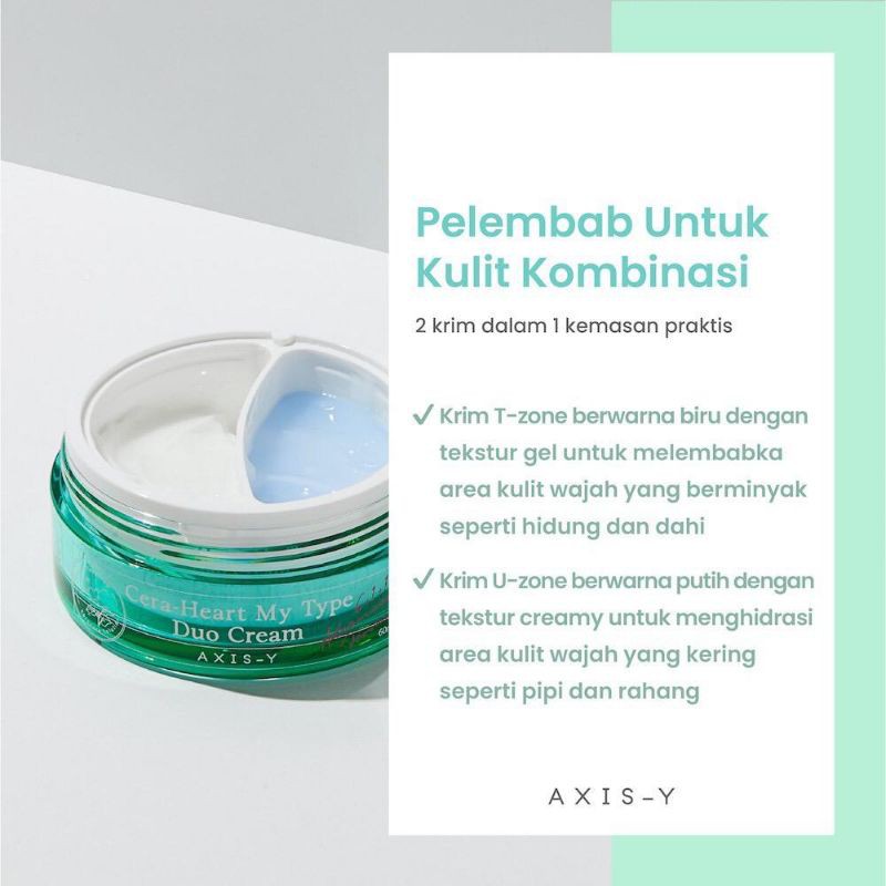 Ready AXIS-Y Injury-Heart My Type Duo Cream 60ml