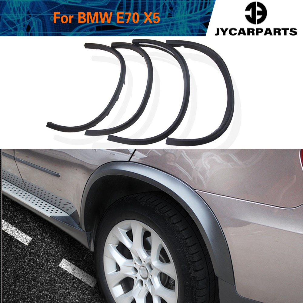 Car Side Wheel Arch Fender Flares For BMW E70 X5 SUV 4 Door 2007 2013