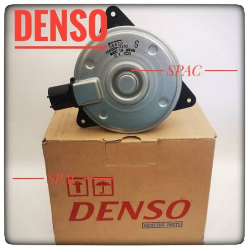 PERODUA ALZA / AXIA RADIATOR FAN MOTOR 💯ORIGINAL DENSO 2635007170