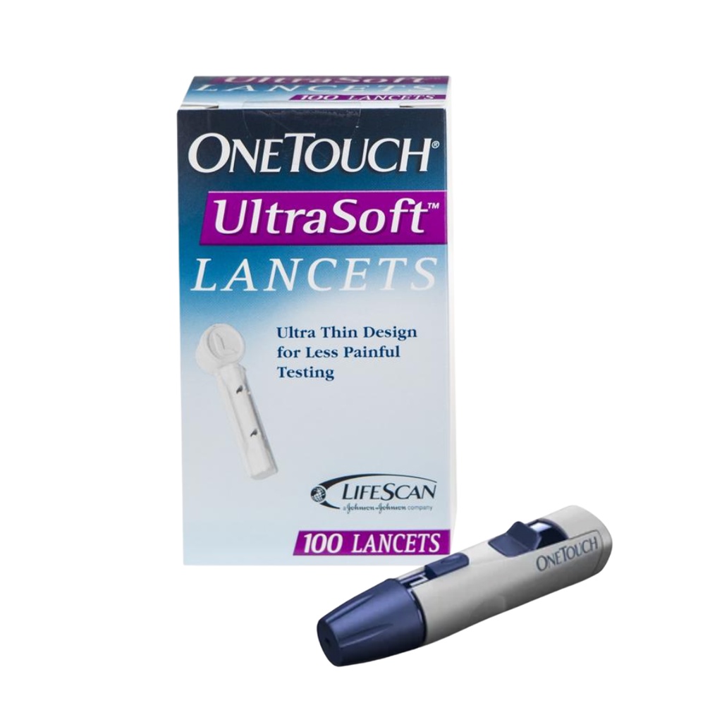 1 Touch Ultrasoft Lancets 100s And Lancing Device Shopee Malaysia