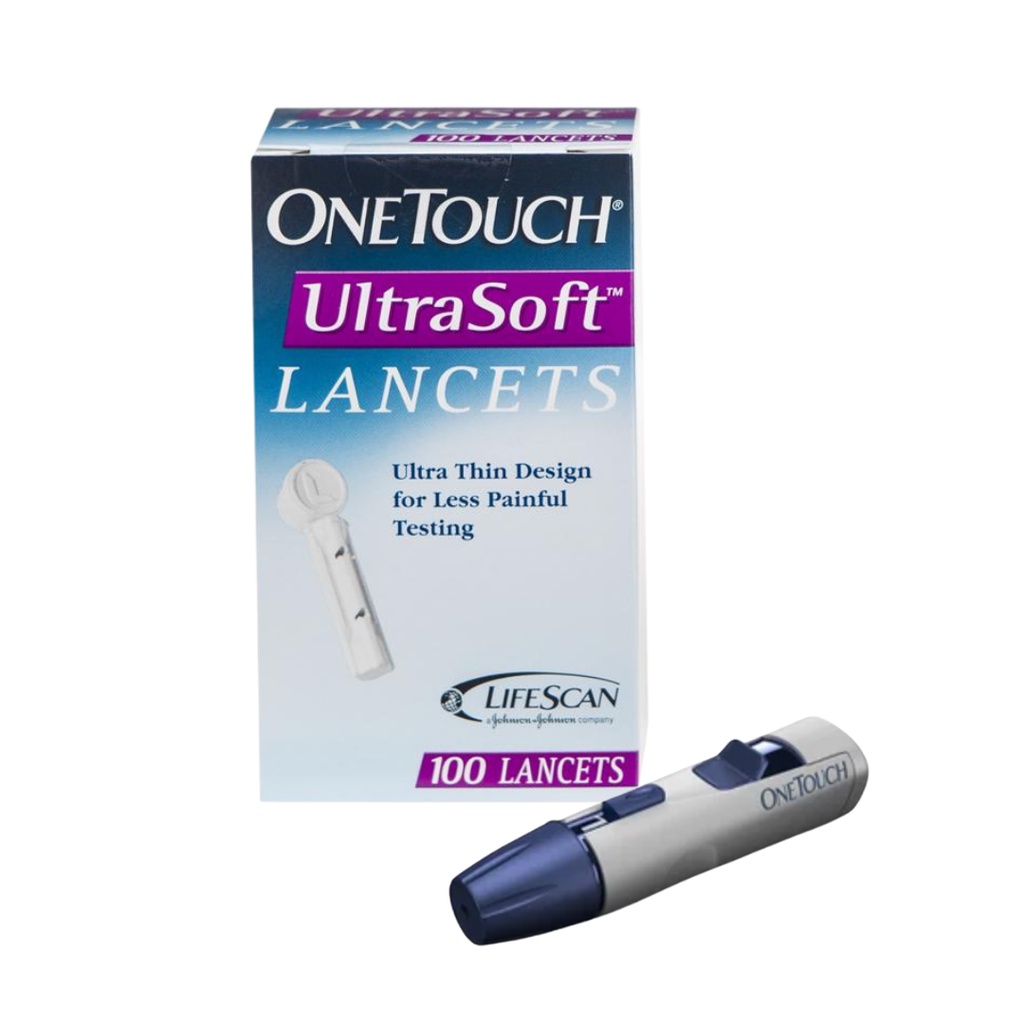 1 Touch UltraSoft Lancets 100s and Lancing Device Shopee Malaysia