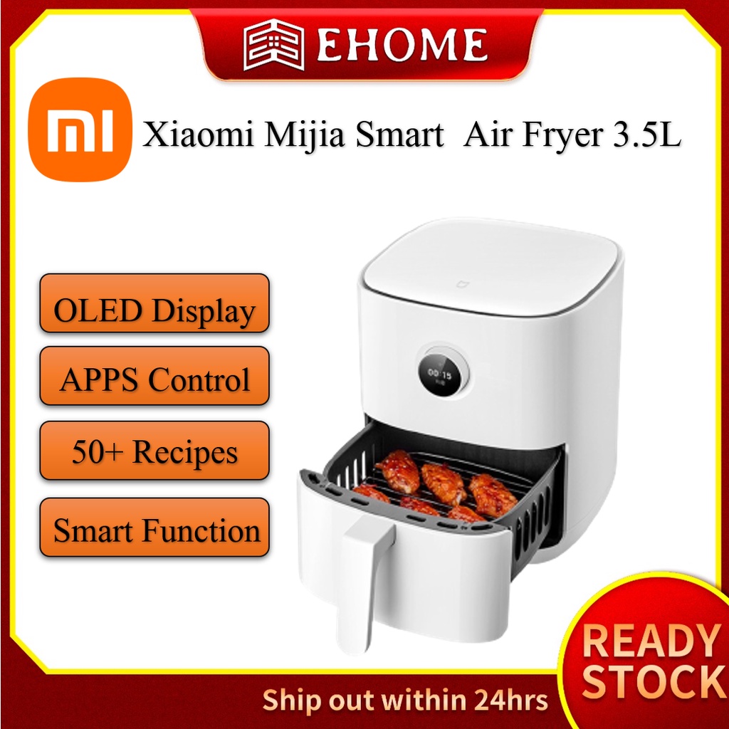 [Ready Stock]Xiaomi Smart Air Fryer 3.5L OLED Display Multi Functional Smoke Free Air Fryer