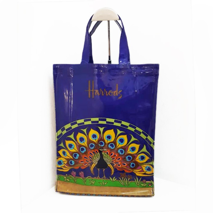 harrods reusable shopping bag