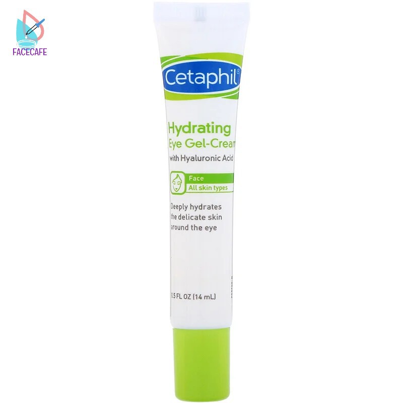 Cetaphil Hydrating Eye GelCream with Hyaluronic Acid, 0.5 fl oz (14 ml