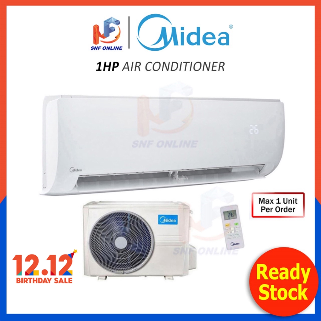 Midea Air Conditioner Smart 1 Hp Msk4 09crn1 Shopee Malaysia