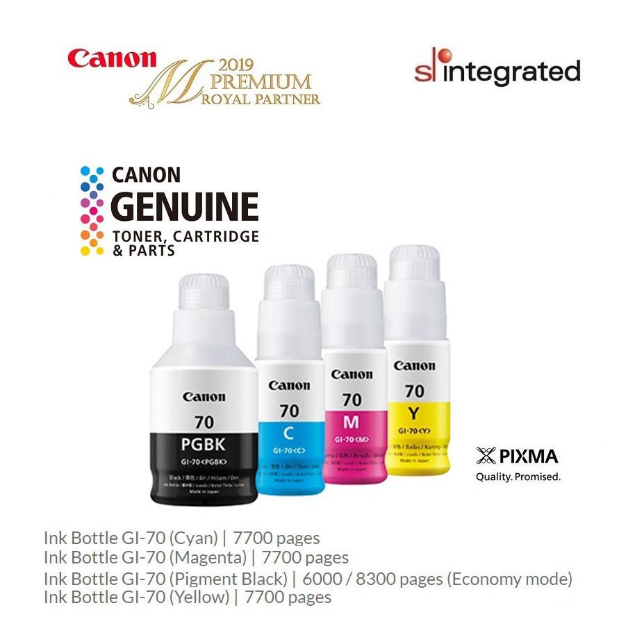 CANON INK BOTTLE GI70 cartridge Shopee Malaysia