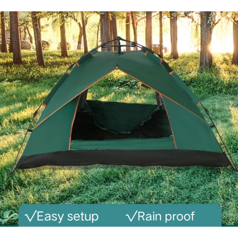 Auto Easy Setup Camping Tent Shopee Malaysia
