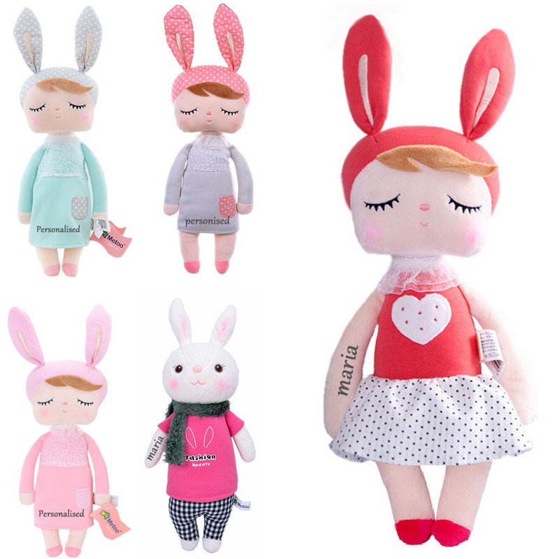 Personalised Customize] Baby Metoo Doll Stuffed Animal Soft Plush Bunny  Sleeping Toys Birthday Gift | Shopee Malaysia