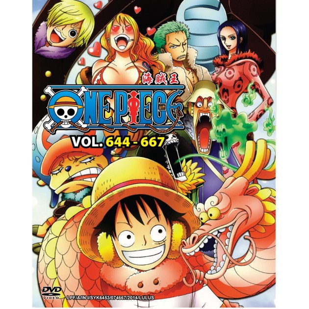 Anime Dvd One Piece Box 18 Vol 644 667 Shopee Malaysia