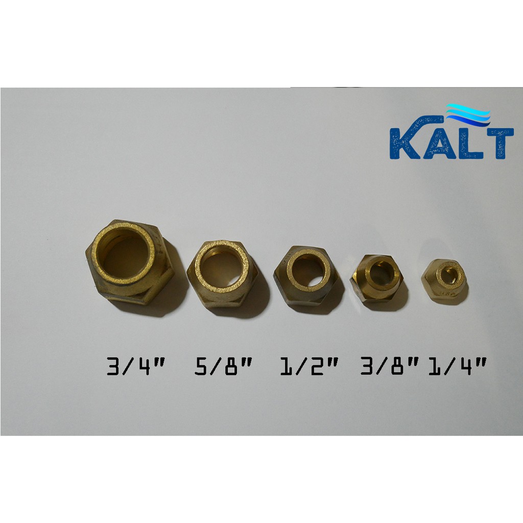Copper Flare Nut Air Conditioner Fitting Shopee Malaysia